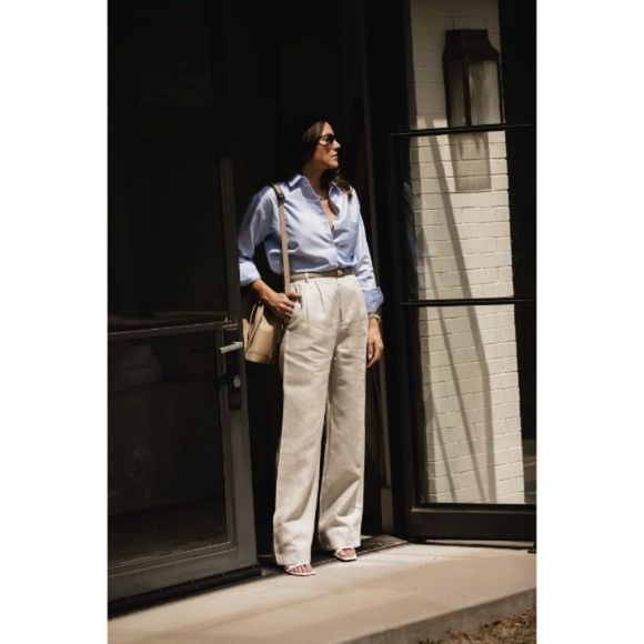 EVERLANE The Way-High Drape Pant 6S NWT - Picture 13 of 16